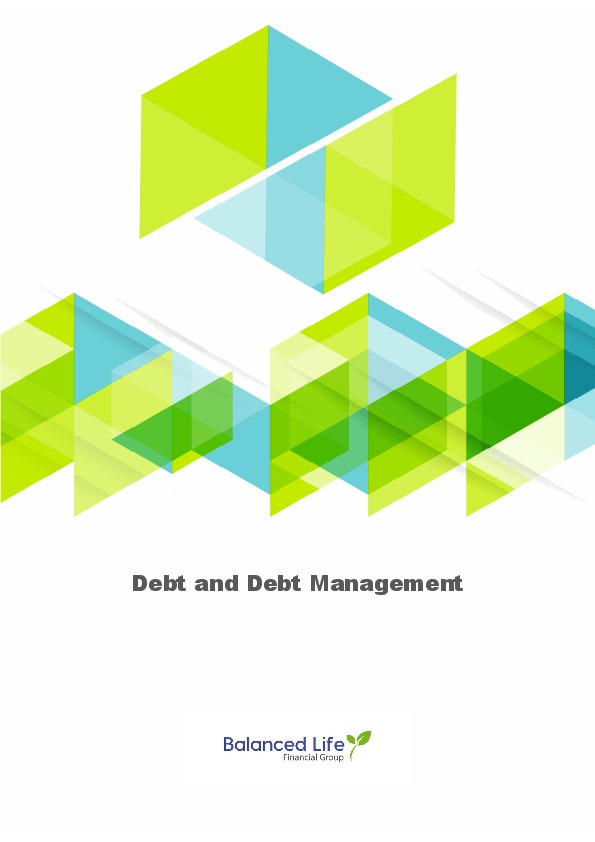 Debt and Debt Management